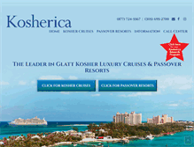 Tablet Screenshot of kosherica.com